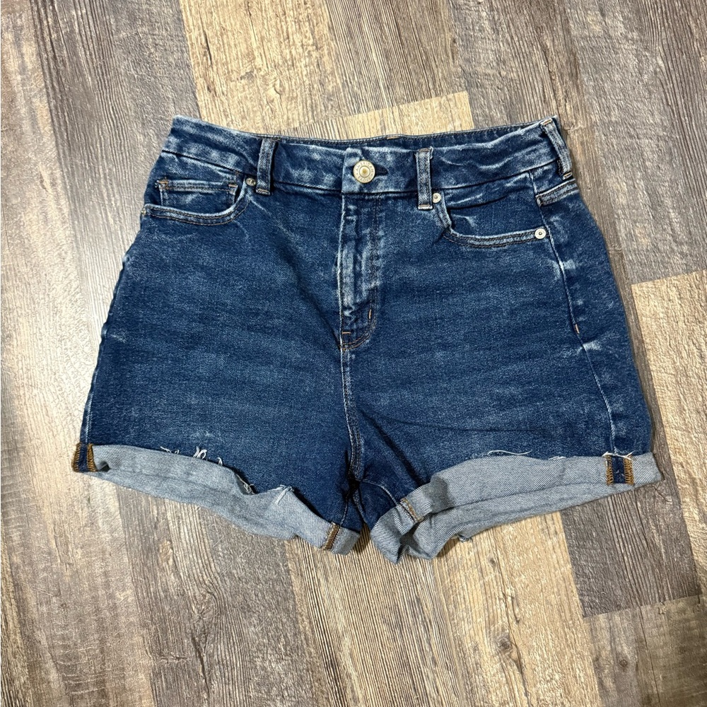 American Eagle Outfitters Dark Blue Jean Shorts